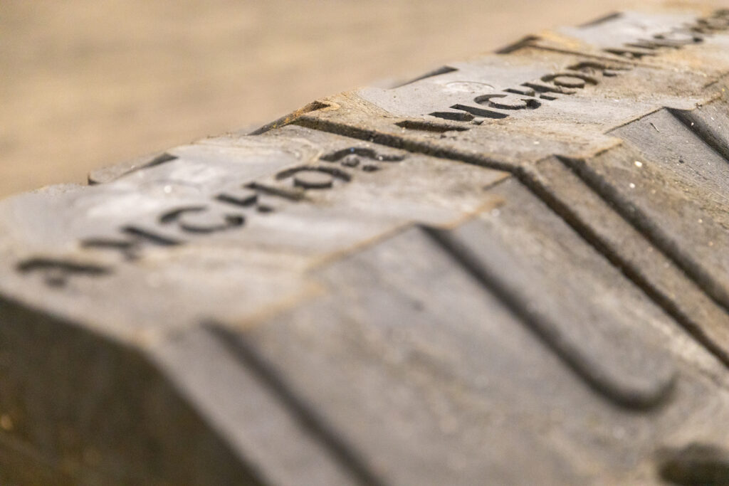 Fence blocks produced by Heyside Group