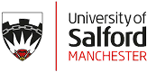 Logo of the University of Salford, partners of Heyside Group