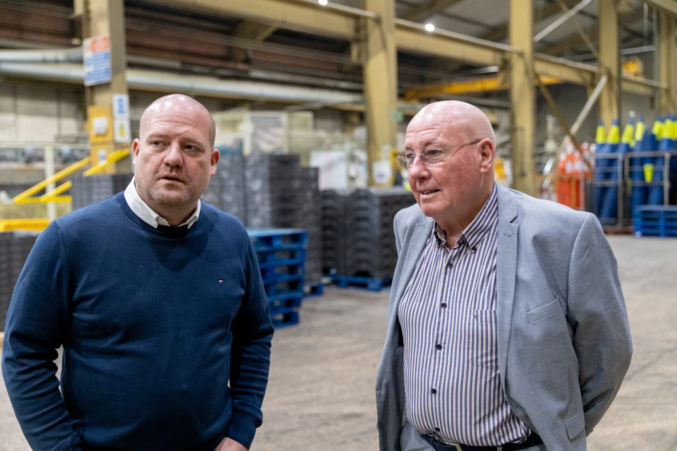 Matt Pryce, Heyside Group Managing Director, and founder of Heyside, Melvyn Pryce